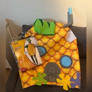 SpongeBob Family Costume: Pineapple House semi-handmade